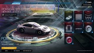 Rocket League Item Shop Porsche 911 GT3 RS Bundle November 20th 2024 [upl. by Theron627]