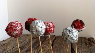 How to make CAKE POPS  recipe step by step [upl. by Anees534]