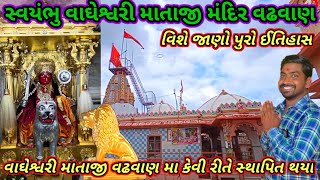 સ્વયંભુ વાઘેશ્વરી માતાજી મંદિર વઢવાણ સુરેન્દ્રનગર 🛕  જાણો પુરો ઈતિહાસ  Vagheswari Mandir Wadhawan [upl. by Chlo223]