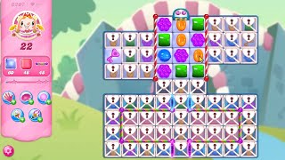 Candy Crush Saga LEVEL 6207 NO BOOSTERS new version [upl. by Tilly]