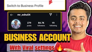 instagram business account kaise banaye 2024  how to make instagram business account  Eshu singh [upl. by Angelita16]