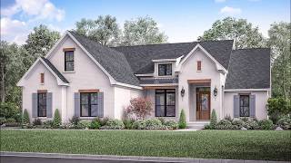 Architectural Designs New American House Plan 51799HZ Virtual Tour [upl. by Huberty]