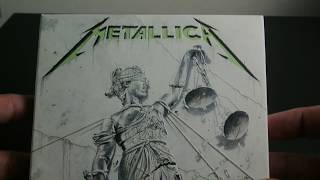 UNBOXING Metallica  And Justice For All 3 CD Expended Edition [upl. by Hsiekal]