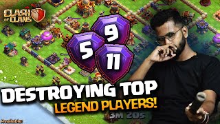 live legend league hits with new seasonal troopClashOfClans shorts [upl. by Clara68]