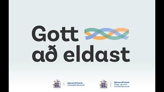 Íbúafundur vegna verkefnisins Gott að eldast [upl. by Clorinde]