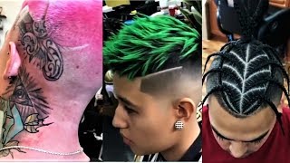 Men Haircuts by Best Barbers in The World 2019 Crazy Barber Skills  Hair Transformation 2019 [upl. by Arreic313]