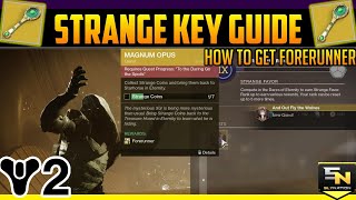 Destiny 2  Strange Key Guide Magnum Opus Quest [upl. by Ardnalak]