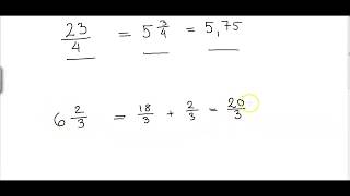 omskrivning mellem uægte brøk og sammensat tal [upl. by Seta535]