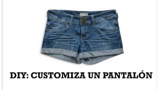 DIY Customiza pantalon [upl. by Notsirk]