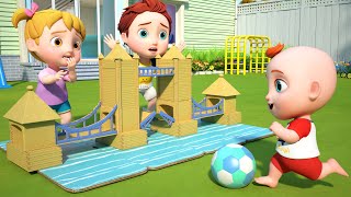 London Bridge is Falling Down Song  Boo Kids Song amp Nursery Rhymes [upl. by Domph154]