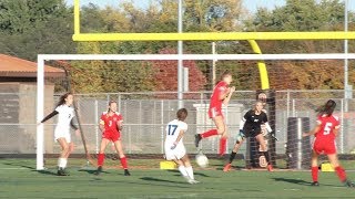 BenildeSt Margaret’s Girls Soccer Loses on Late Goal [upl. by Babbie662]