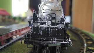 Rivarossi Big Boy amp GP 18 Santa Fe long train [upl. by Jarin]