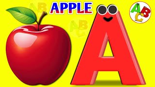 ABCDEFG  ABCD ALPHABET  ABC SONGS  A is for Apple a a Apple  English Alphabet [upl. by Ostap]