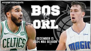 Boston Celtics vs Orlando Magic Full Game Highlights  Dec 15  2024 NBA Season [upl. by Wiles]