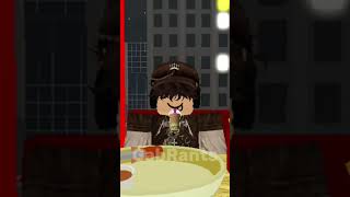 Roblox Jollibee Mukbang roblox fyp [upl. by Nnaylrebmik]