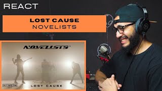 REACT  Guitarrista de Metal reagindo a NOVELISTS  Lost Cause [upl. by Tteraj990]