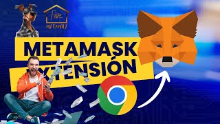 ADICIONAR METAMASK EXTENSION GOOGLE CHROME [upl. by Neraj678]