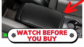 Honest Review Car Center Console Pad link in description [upl. by Ellerol]