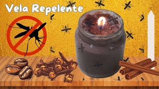 Cómo Hacer una Vela Repelente de Mosquitos con Café Clavo y Canela  DIY Antimosquitos Natural [upl. by Enrobso808]