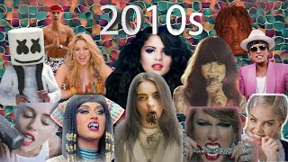 2010s Hit Songs Mashup 40 Hits Throwback Rewind in One Minute [upl. by Fabiano834]