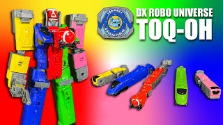 DX Robo Universe ToQOh Review  Ressha Sentai ToQGer [upl. by Lexerd]