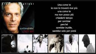 CLAUDIO BAGLIONI  Lultima occasione [upl. by Booze]