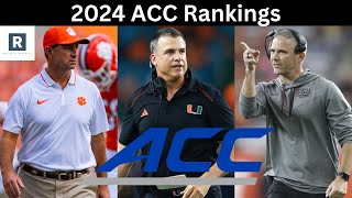 2024 ACC College Football Rankings [upl. by Sternick]