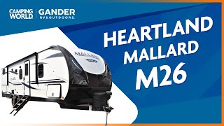 2021 Heartland Mallard M26  Travel Trailer  RV Review Camping World [upl. by Sclater]