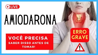 AMIODARONA para tratamento das ARRITMIAS  EFEITOS COLATERAIS  Você PRECISA SABER disso [upl. by Floria]