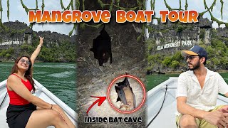 Scariest Mangrove Boat Tour In Langkawi🦇  Malaysia￼ Day 6 amp 7 [upl. by Nyrehtak]