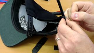 How to change snapback closure SNAPBACKSCZ [upl. by Nylaras910]