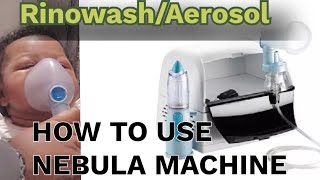 A day in the life of a new born with mucus How to clear newborns airwayshow to use nebula machine [upl. by Chalmer]