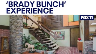 Get the Brady Bunch experience in LA Heres how [upl. by Llednor]