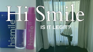 Is HiSmile Legit Colour corrector serum and toothpaste review [upl. by Jeanine]