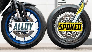 Alloy vs WireSpoked Motorcycle Wheels  Which Is Best [upl. by Melesa]