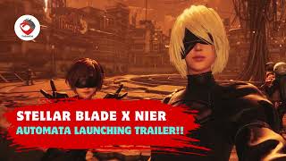 Stellar Blade x NieR Automata Launch Trailer 🎮🔥 ps5games ps5 StellarBlade nier stellarbladeps5 [upl. by Deborah]