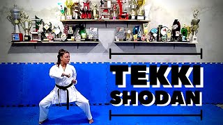 Tekki Shodan kata Shotokan [upl. by Anez537]