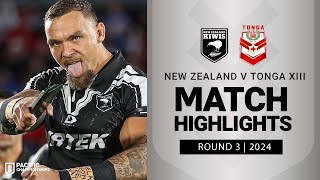 Pacific Championships 2024  Kiwis v Tonga XIII  Match Highlights [upl. by Atiz405]