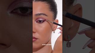 💜👁 Purple Eye Makeup on brown and green eyes eyemakeup makeup makeuptutorial [upl. by Stroup981]