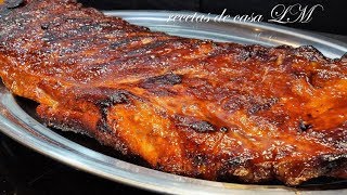 RECETA DE COSTILLAS BBQ ESTILO FOSTER´S HOLLYWOOD [upl. by Magee]