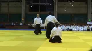 Dorin Marchis Sensei 5 Dan Aikido AikikaiDemonstration in Sofia Bulgaria 2015 [upl. by Anha593]