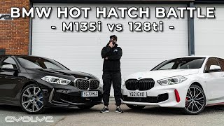 M135i vs 128ti Driving Review  Is More Always Better [upl. by Ellerol35]