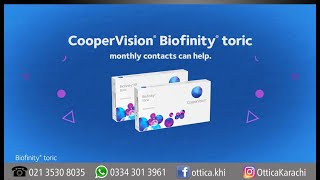 Biofinity® Toric Contact Lenses [upl. by Mahla]