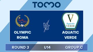 TOMO 2024 Olympic Roma  Aquatic Verde U14 [upl. by Vatsug]