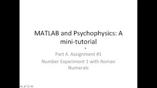 continued MATLAB amp Psychtoolbox Tutorial Part3 Explanation  Choice RT [upl. by Valdas921]