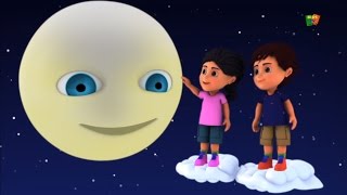 Chanda Mama Hindi Rhyme  3D Hindi Poems  चंदा मामा कविता  Kids Tv India  Hindi Nursery Rhymes [upl. by Macur758]