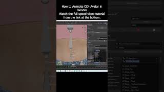 How to Animate CC4 Avatar in Blender   Motion  Lip Sync  Facial  Character Creator 4  Tutorial [upl. by Pascasia]