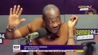 The fight against illegal mining in Ghana  Asempa FM Mr Martin K Ayisi [upl. by Arotahs]