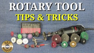 Rotary Tools Tips and Tricks [upl. by Alleras]