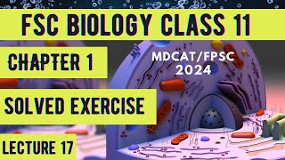 Solved exercise MCQS amp Short questions  Chapter 1  Class 11  Biology Federal amp KPK Board [upl. by Etnoel]